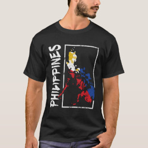 Camiseta Filipinas: Bandeira E Orgulho Filipino - Id Design