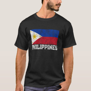 Camiseta Filipinas: Bandeira Nacional do Orgulho Raiz Famíl
