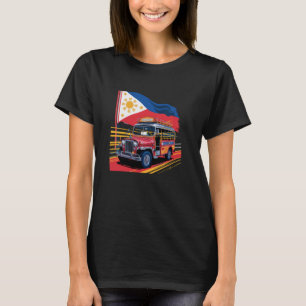 Camiseta Filipinas: Bandeira orgulhosa Filipino Souvenir Je
