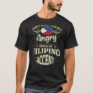 Camiseta Filipinas: Bandeiras para Homens e Mulheres Filipi