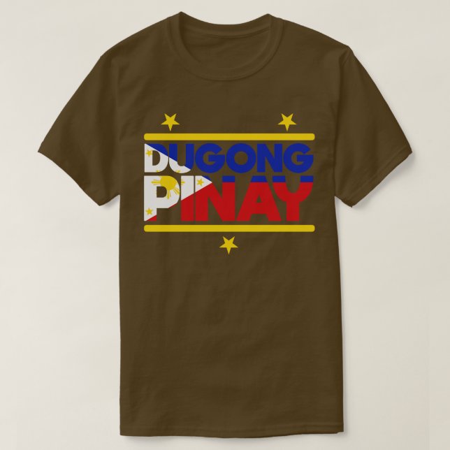 Camiseta Filipinas Dugong Pinay (Frente do Design)