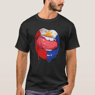 Camiseta Filipinas Fan Flag Mouth Soccer Filipino