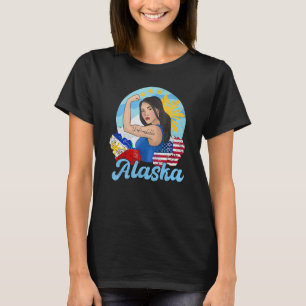 Camiseta Filipinas Filipina Alaska Mulher Flag Unbrea