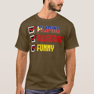 Camiseta Filipinas FILIPINA AWESOME FUNNY