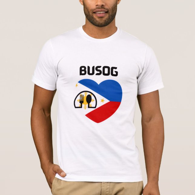 Camiseta Filipinas | Filipino | Busog  (Frente)