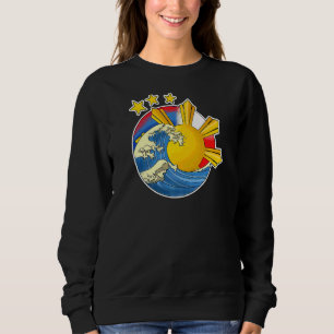 Camiseta Filipinas Filipino Japonês Japão Sinalizador Japin