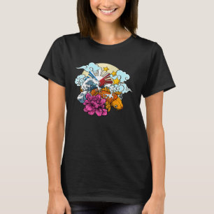 Camiseta Filipinas Filipino Japonês Japonês Sinalizador Fr