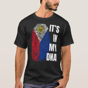 Camiseta Filipinas: Flag Dna Fingerprint Filipinas