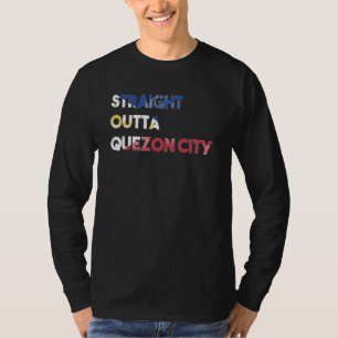 Camiseta Filipinas Ilha Filipina Orgulhosa Diretamente de Q