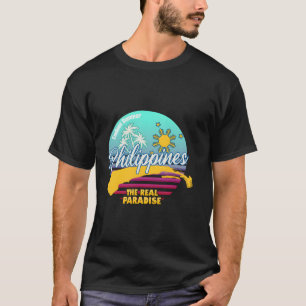 Camiseta Filipinas Ilhas do Paraíso Ilhas Filipinas Verão I