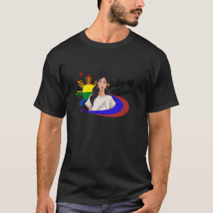 Camiseta Filipinas LGBTQ Menina Filipina Gay Lesbi