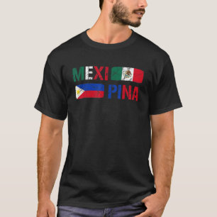 Camiseta Filipinas México Filipina Orgulha Mexipina Orgânic
