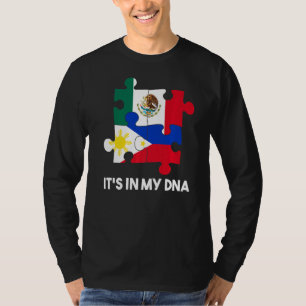 Camiseta Filipinas México Filipino Orgulho Orgulho Orgulho 