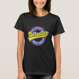 Camiseta Filipinas Mochileiro Viajante Mundial