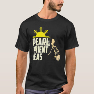 Camiseta Filipinas: Pérola Do Mar Oriente Fili Gráfico