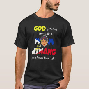 Camiseta Filipinas Pinay Filipina Mãe Lola Ninang Madrinha