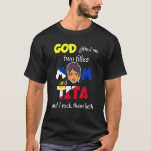 Camiseta Filipinas Pinay Filipina Mãe Lola Tita Tia Wo