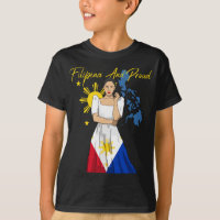Filipinas Pinay Filipina Pride Islands Flag Girl