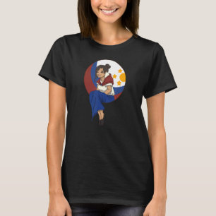 Camiseta Filipinas Pinay Filipina Pride Ord Orud Flag Beaut