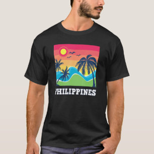 Camiseta Filipinas Pinay Filipino País Palmeiras Sol Mabuh
