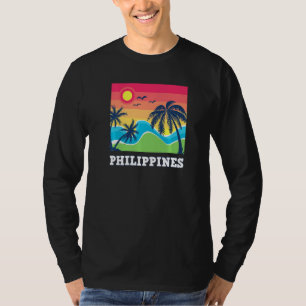 Camiseta Filipinas Pinay Filipino País Palmeiras Sol Mabuh