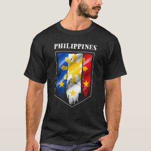 Camiseta Filipinas Pinay Filipino Pride Country Flag Isla