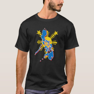 Camiseta Filipinas Pinay Filipino Pride Country Flag Isla