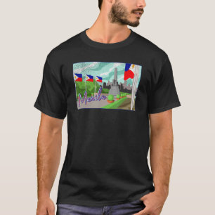 Camiseta Filipinas Pinay Orgulho Filipino Bandeira do País 