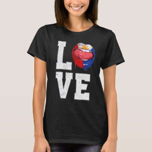Camiseta Filipinas: Sinalizador de futebol: Fan Love Filipe