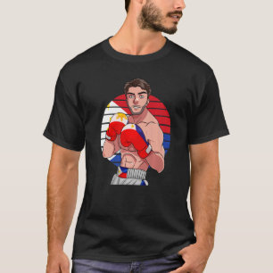 Camiseta Filipino Boxer Filipinas Flag Laban Lang Boxing