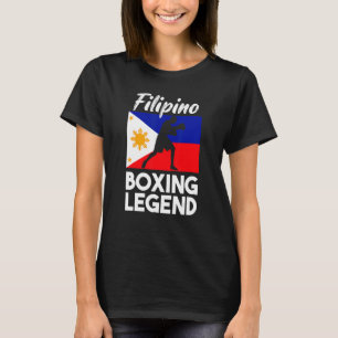 Camiseta Filipino Boxing Philippine Flag Boxing Pinoy