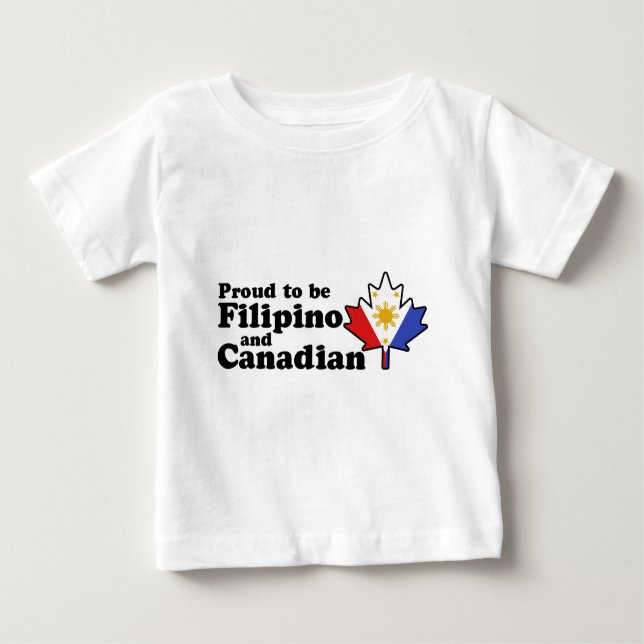 Camiseta Filipino canadense (Frente)