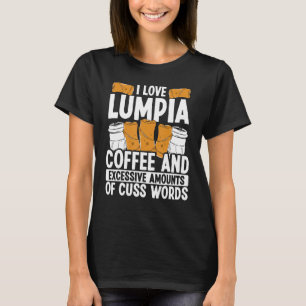 Camiseta Filipino Comida Manila Lumpia Wrappers Philipino S