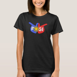 Camiseta Filipino Filipinas Pinoy Pogi Bonito Vintage C