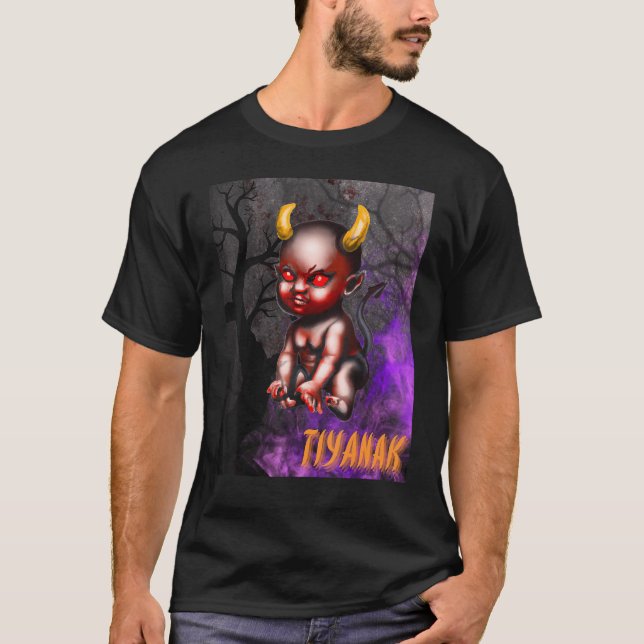 Camiseta FILIPINO HALLOWEEN Tiyanak Baby Aswang Pinoy Mytho (Frente)