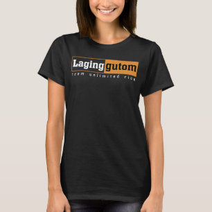 Camiseta Filipino Laging Gutom Sempre Gutom Fome Adobo