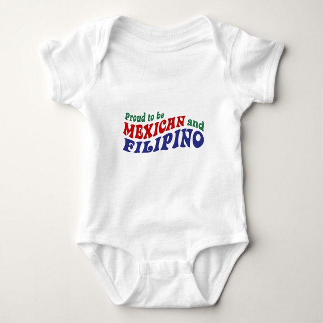 Camiseta Filipino mexicano (Frente)
