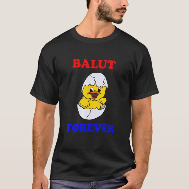 Camiseta Filipino Pinoy Balut Egg (Frente)