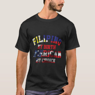 Camiseta Filipino Por Biramericano Por Escolha Hoodie
