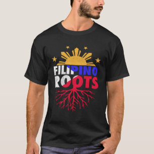 Camiseta Filipino Roots Hoodie Desvia Bandeira Philipines