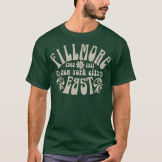 Camiseta Fillmore 1968 1971 Nova Iorque Leste Embody Peac