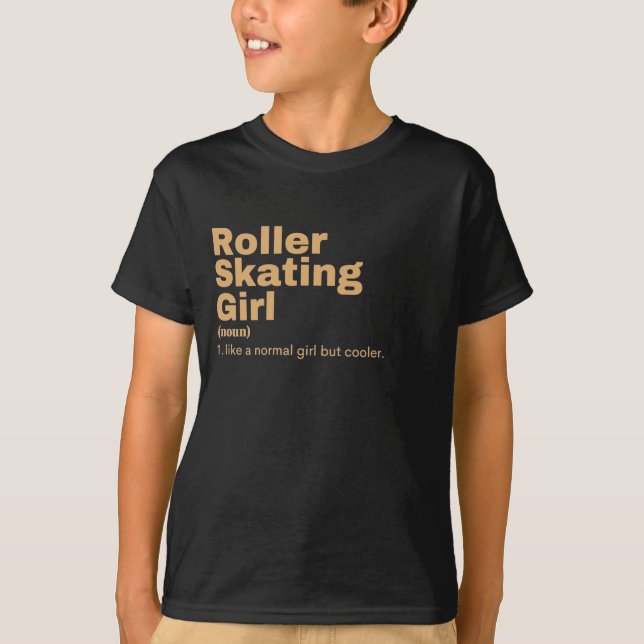 Camiseta Film Girl - Roller Skating (Frente)