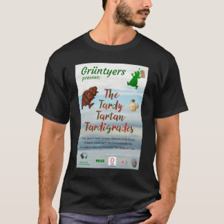 Camiseta Film Poster The Tardy Tartan Tardigrades