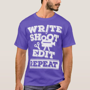 Camiseta Filmadora Diretor de Filmes Gift Produtor