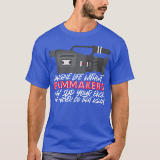 Camiseta Filmando Engraçado Filmadora