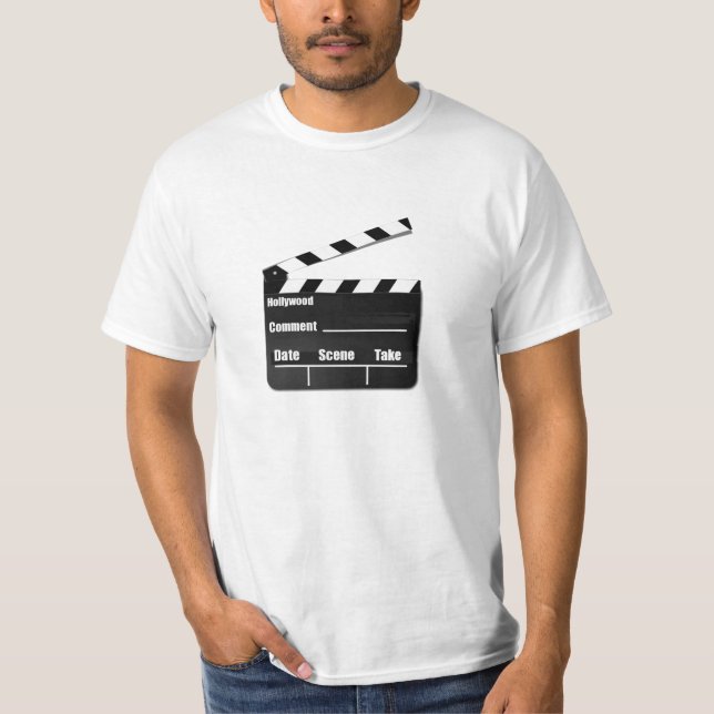 Camiseta Filme Clapperboard (Frente)