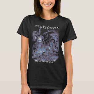 Camiseta Filme Clássico de TV de Terror Vintage para o Hall