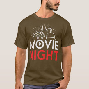Camiseta Filme de Lover Popcorn Cinema Night184
