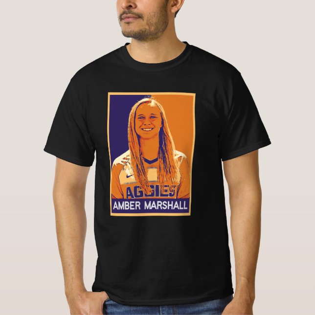 Camiseta filme de marte âmbar (Frente)