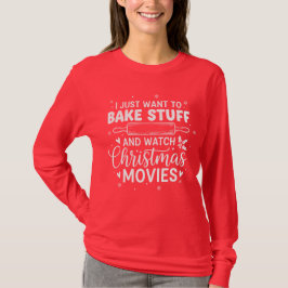 Camiseta Filme de Natal Aconchegante de Temporada de Confei